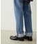 REPAIR DETAIL DENIM PANTS