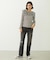 REPAIR DETAIL DENIM PANTS