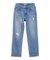 REPAIR DETAIL DENIM PANTS