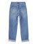 REPAIR DETAIL DENIM PANTS
