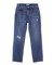 REPAIR DETAIL DENIM PANTS