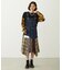 PATCHWORK OVERALL SKIRT