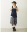 PATCHWORK OVERALL SKIRT