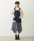 PATCHWORK OVERALL SKIRT