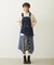 PATCHWORK OVERALL SKIRT