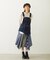 PATCHWORK OVERALL SKIRT