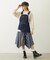 PATCHWORK OVERALL SKIRT