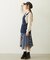 PATCHWORK OVERALL SKIRT