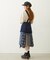PATCHWORK OVERALL SKIRT