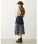PATCHWORK OVERALL SKIRT