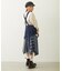 PATCHWORK OVERALL SKIRT