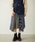 PATCHWORK OVERALL SKIRT