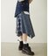 PATCHWORK OVERALL SKIRT
