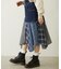 PATCHWORK OVERALL SKIRT