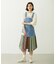 PATCHWORK OVERALL SKIRT