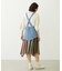 PATCHWORK OVERALL SKIRT