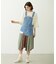 PATCHWORK OVERALL SKIRT