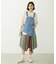 PATCHWORK OVERALL SKIRT
