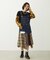 PATCHWORK OVERALL SKIRT