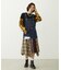 PATCHWORK OVERALL SKIRT