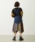 PATCHWORK OVERALL SKIRT