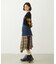 PATCHWORK OVERALL SKIRT