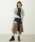 PATCHWORK OVERALL SKIRT