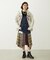 PATCHWORK OVERALL SKIRT