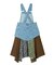 PATCHWORK OVERALL SKIRT