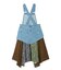 PATCHWORK OVERALL SKIRT