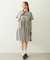 BAR LOGO TIERED DRESS