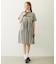 BAR LOGO TIERED DRESS