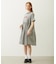 BAR LOGO TIERED DRESS