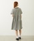 BAR LOGO TIERED DRESS