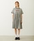 BAR LOGO TIERED DRESS