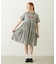 BAR LOGO TIERED DRESS