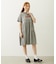BAR LOGO TIERED DRESS