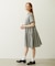 BAR LOGO TIERED DRESS