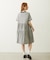 BAR LOGO TIERED DRESS