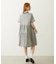 BAR LOGO TIERED DRESS