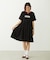 BAR LOGO TIERED DRESS
