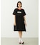 BAR LOGO TIERED DRESS