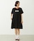 BAR LOGO TIERED DRESS