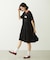 BAR LOGO TIERED DRESS