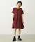 BAR LOGO TIERED DRESS