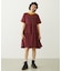 BAR LOGO TIERED DRESS