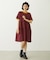 BAR LOGO TIERED DRESS