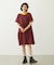 BAR LOGO TIERED DRESS