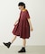 BAR LOGO TIERED DRESS