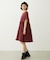 BAR LOGO TIERED DRESS